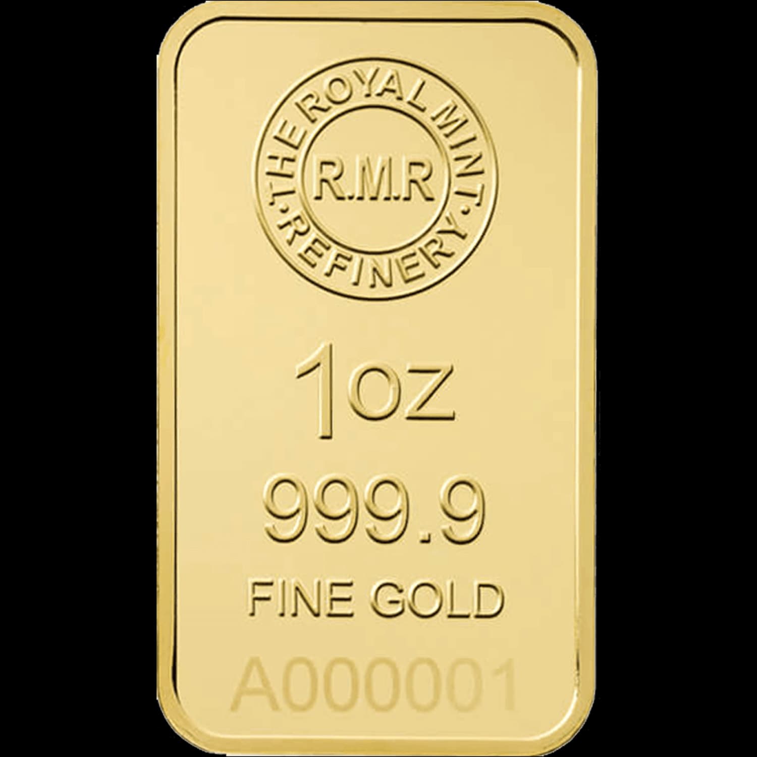 1oz gold bar